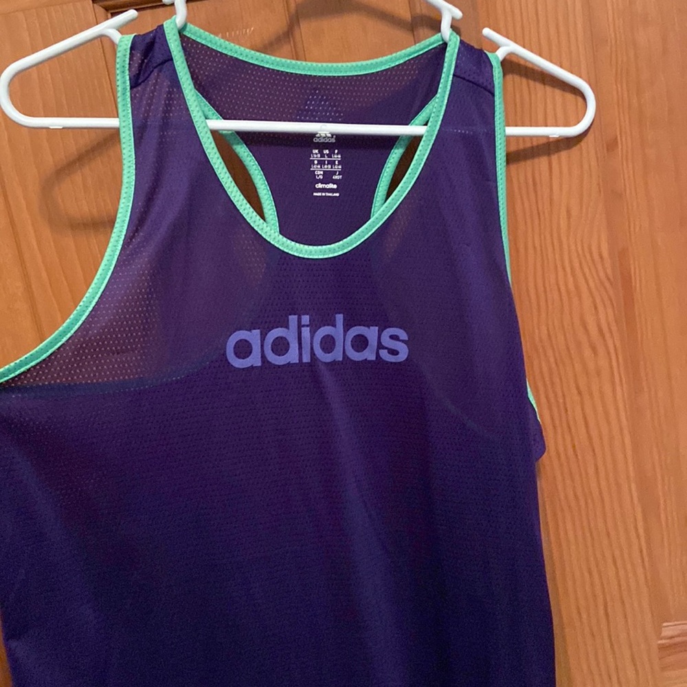 Adidas Climate Purple Workout Tank